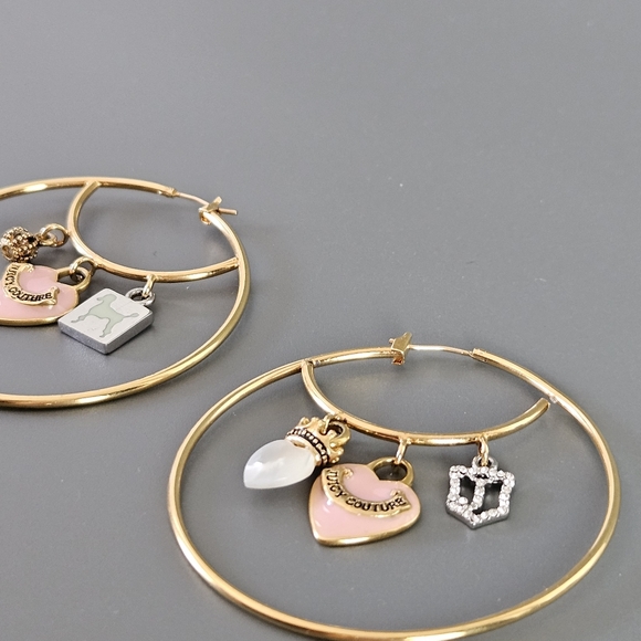 Juicy Couture Hoop Earrings - Picture 2 of 3